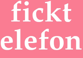 Synonym ficktelefon
