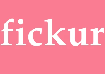 Synonym fickur