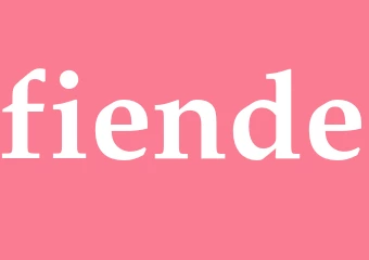 Synonym fiende