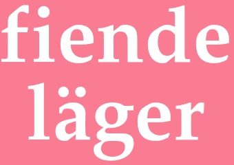 Synonym fiendeläger