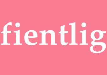 Synonym fientlig