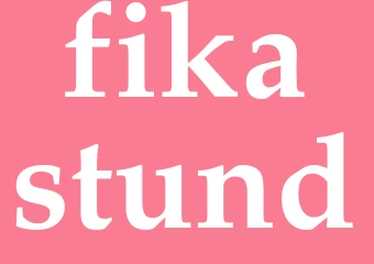 Synonym fikastund