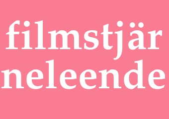Synonym filmstjärneleende