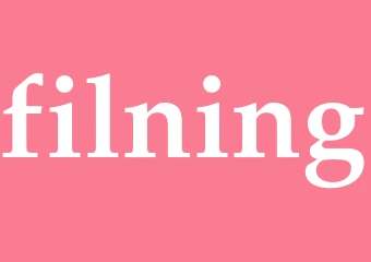 Synonym filning