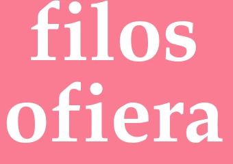 Synonym filosofiera