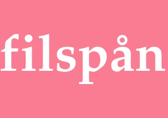 Synonym filspån