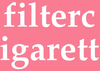 Synonym filtercigarett