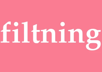 Synonym filtning