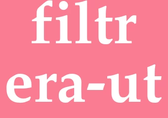Synonym filtrera ut