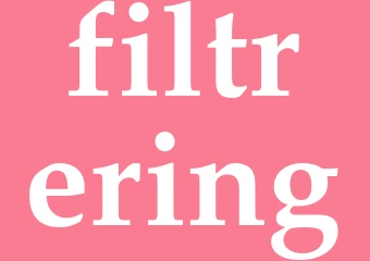 Synonym filtrering