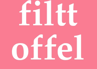 Synonym filttoffel