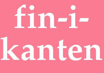 Synonym fin i kanten