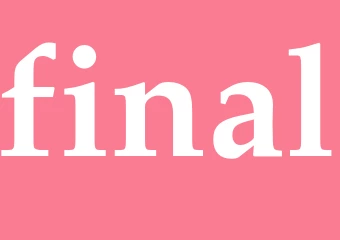 Synonym final