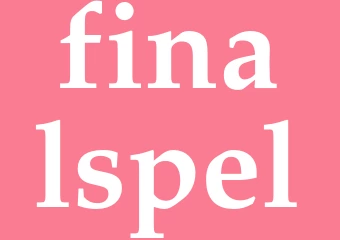 Synonym finalspel