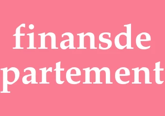 Synonym finansdepartement