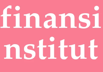 Synonym finansinstitut