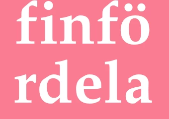 Synonym finfördela