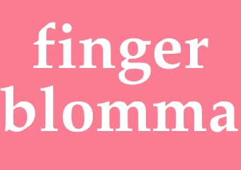 Synonym fingerblomma