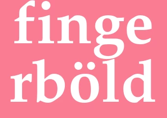 Synonym fingerböld