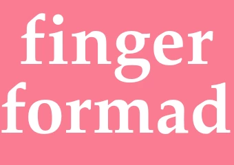 Synonym fingerformad