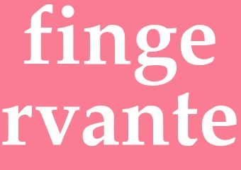 Synonym fingervante