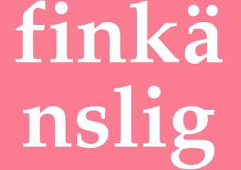 Synonym finkänslig