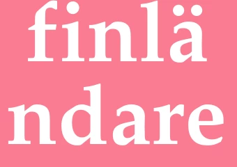 Synonym finländare