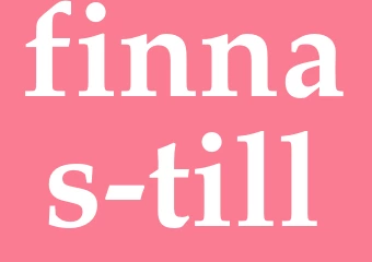 Synonym finnas till