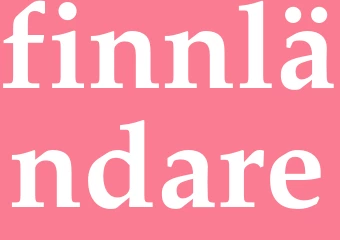 Synonym finnländare