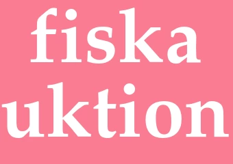 Synonym fiskauktion