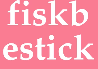 Synonym fiskbestick