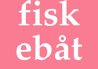 Synonym fiskebåt