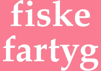 Synonym fiskefartyg