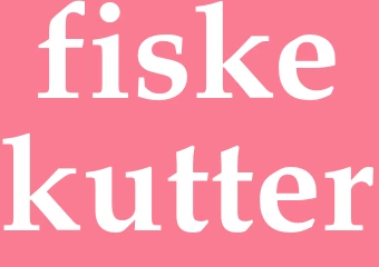 Synonym fiskekutter
