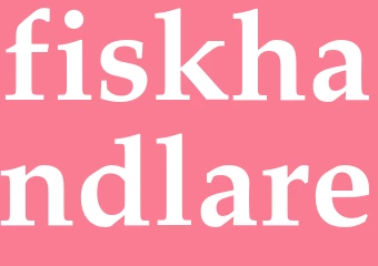 Synonym fiskhandlare
