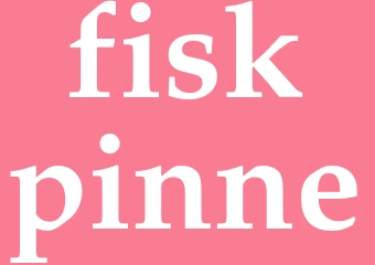 Synonym fiskpinne