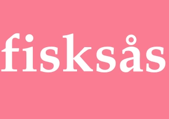 Synonym fisksås