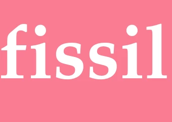 Synonym fissil