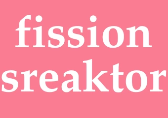 Synonym fissionsreaktor