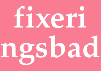 Synonym fixeringsbad