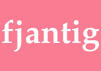 Synonym fjantig