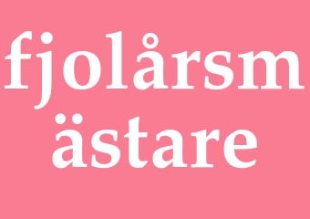 Synonym fjolårsmästare