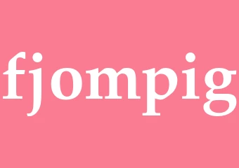 Synonym fjompig
