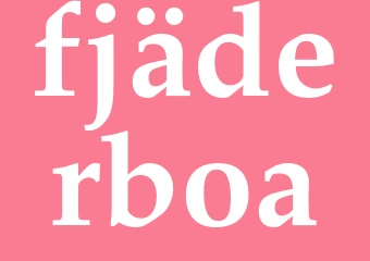 Synonym fjäderboa