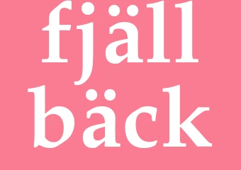 Synonym fjällbäck