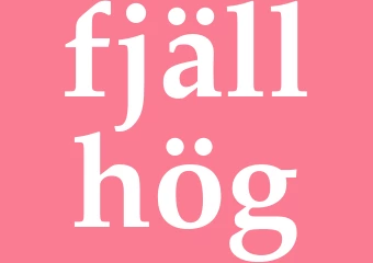 Synonym fjällhög