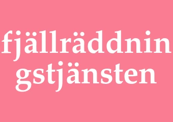 Synonym fjällräddningstjänsten
