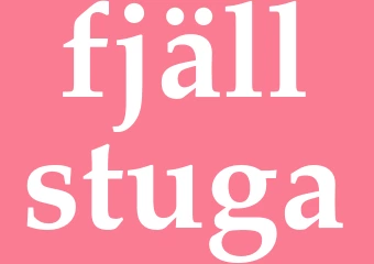 Synonym fjällstuga