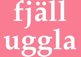 Synonym fjälluggla