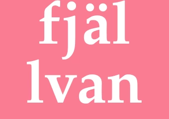 Synonym fjällvan